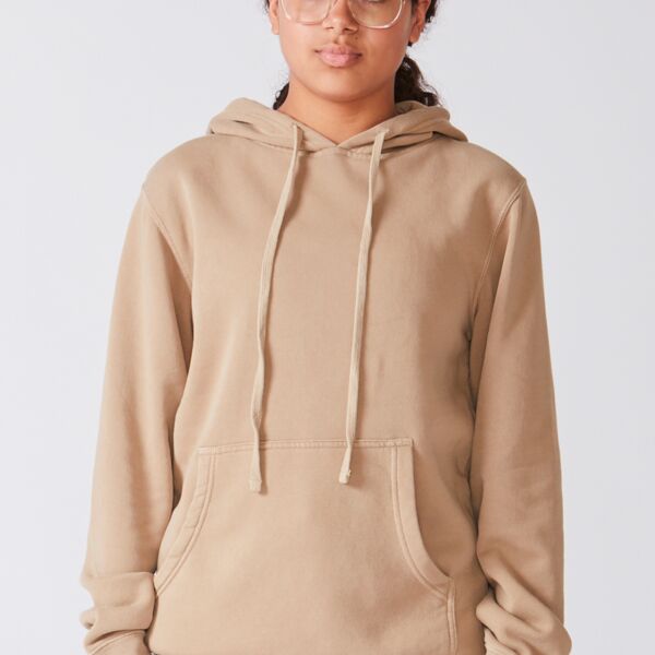 Unisex Midweight Pigment Dyed Hooded Pullover Thumbnail