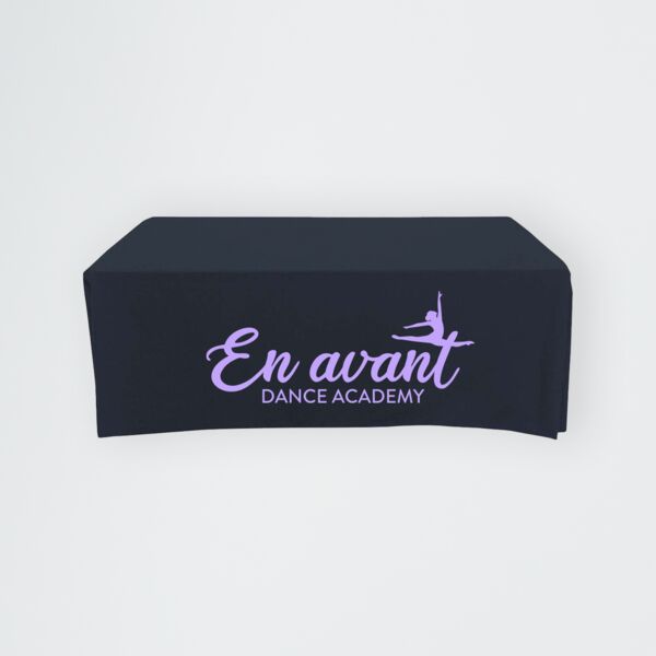 Polycotton Twill Table Throw - 6' Table, Drape style, 4 sided, Closed Back Thumbnail