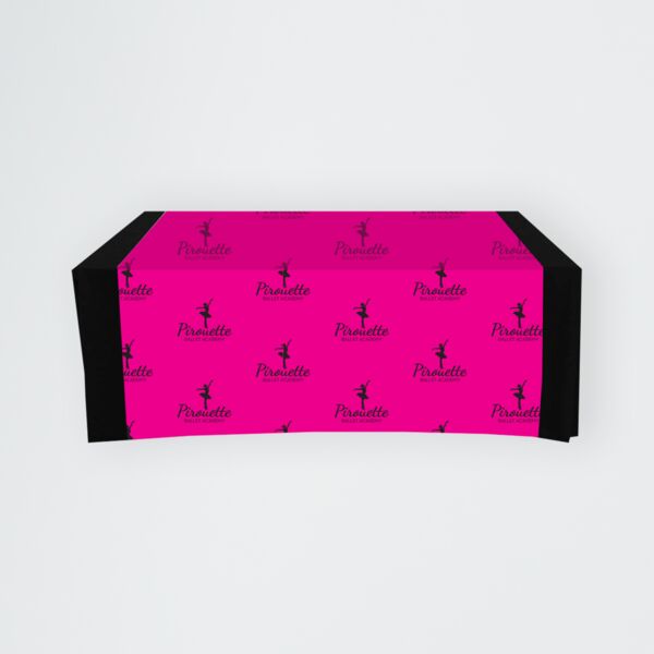 Full-Out Wider Table Runner - 60x60, Covers Front and Top of the table Thumbnail