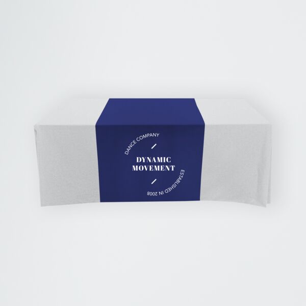 Polycotton Twill Table Runner - 30x90, Covers Front, Top and Back Thumbnail