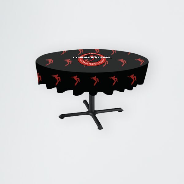 Full-Out Round Table cloth - 60" Diameter Thumbnail