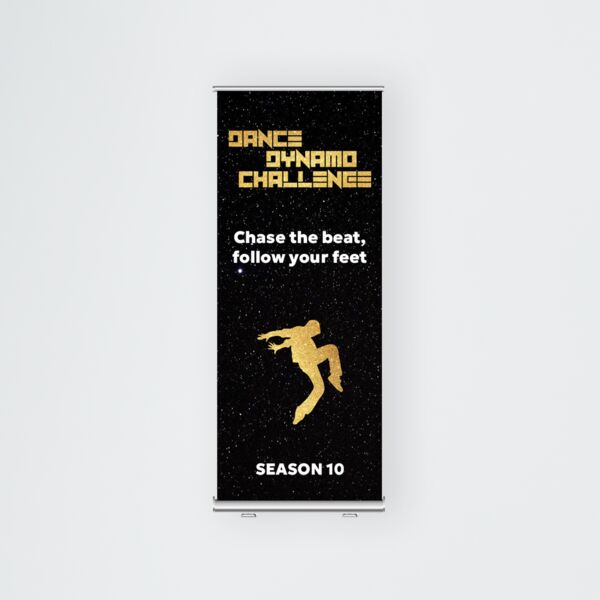 Premium Retractable Banner - 33.5" x 79", Standard base Thumbnail