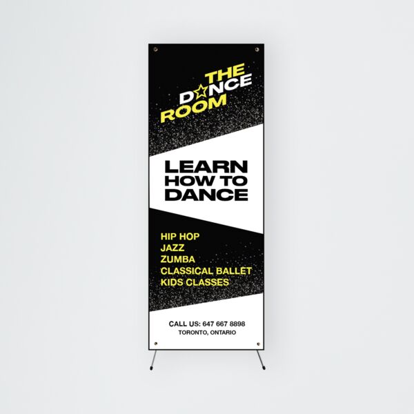 Advertising Banner - 23" x 64" Thumbnail