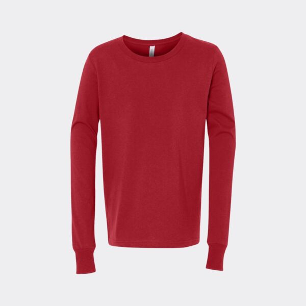 Bella + Canvas Youth Unisex Jersey Long Sleeve Tee Thumbnail