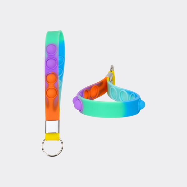 Push Pop Stress Reliever Keychain Thumbnail