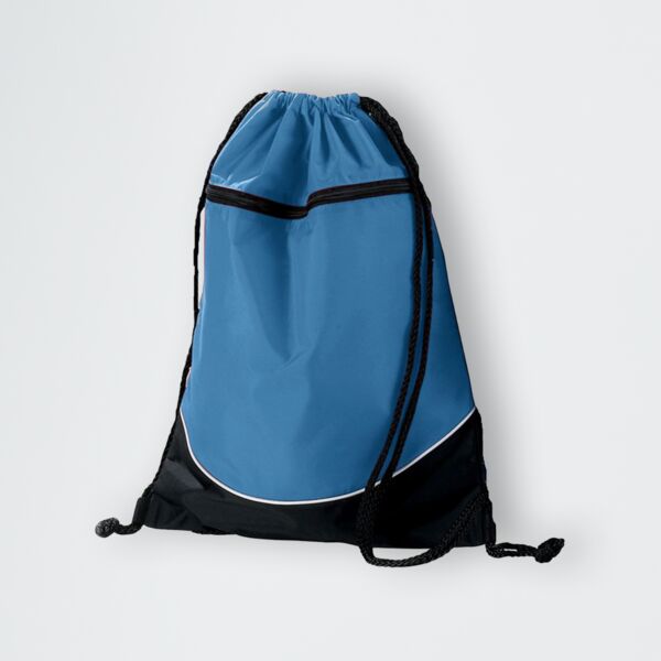 Tri-Colour Drawstring Backpack Thumbnail