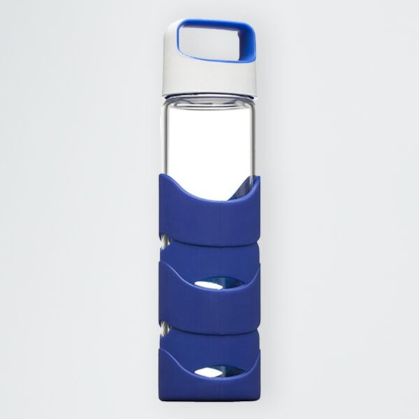 Modern Glass Water Bottle 19oz Thumbnail