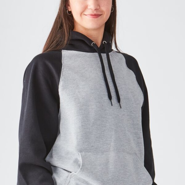 Adult Unisex Two Tone Retro Hoodie Thumbnail