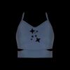 Girls Cutout Detail Crop Top Thumbnail