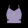 Ladies Cutout Detail Crop Top Thumbnail