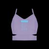 Ladies Cutout Detail Crop Top Thumbnail