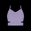 Ladies Cutout Detail Crop Top Thumbnail