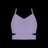 Ladies Cutout Detail Crop Top Thumbnail