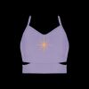 Ladies Cutout Detail Crop Top Thumbnail