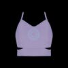 Ladies Cutout Detail Crop Top Thumbnail