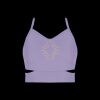 Ladies Cutout Detail Crop Top Thumbnail