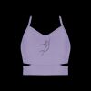 Ladies Cutout Detail Crop Top Thumbnail