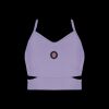Ladies Cutout Detail Crop Top Thumbnail