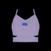 Ladies Cutout Detail Crop Top Thumbnail