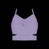 Ladies Cutout Detail Crop Top Thumbnail
