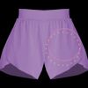 Girls Flowy Overlay Shorts Thumbnail