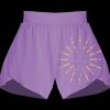 Girls Flowy Overlay Shorts Thumbnail