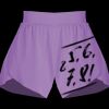 Girls Flowy Overlay Shorts Thumbnail