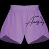 Girls Flowy Overlay Shorts Thumbnail