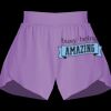 Girls Flowy Overlay Shorts Thumbnail