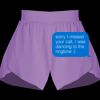 Girls Flowy Overlay Shorts Thumbnail