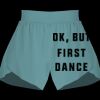Ladies Flowy Overlay Shorts Thumbnail