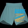 Ladies Flowy Overlay Shorts Thumbnail