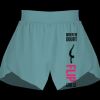 Ladies Flowy Overlay Shorts Thumbnail
