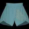 Ladies Flowy Overlay Shorts Thumbnail
