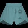 Ladies Flowy Overlay Shorts Thumbnail