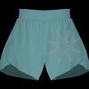 Ladies Flowy Overlay Shorts Thumbnail