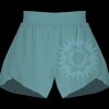 Ladies Flowy Overlay Shorts Thumbnail