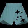 Ladies Flowy Overlay Shorts Thumbnail