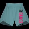 Ladies Flowy Overlay Shorts Thumbnail
