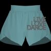 Ladies Flowy Overlay Shorts Thumbnail