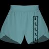 Ladies Flowy Overlay Shorts Thumbnail