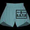 Ladies Flowy Overlay Shorts Thumbnail