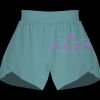 Ladies Flowy Overlay Shorts Thumbnail