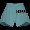 Ladies Flowy Overlay Shorts Thumbnail
