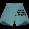Ladies Flowy Overlay Shorts Thumbnail