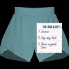 Ladies Flowy Overlay Shorts Thumbnail