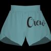 Ladies Flowy Overlay Shorts Thumbnail