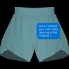 Ladies Flowy Overlay Shorts Thumbnail