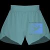 Ladies Flowy Overlay Shorts Thumbnail
