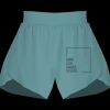 Ladies Flowy Overlay Shorts Thumbnail